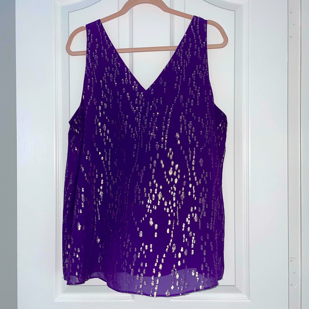 EUC- Lilly Pulitzer Florín Reversible top size XL